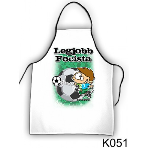 Kötény K051/Legjobb focista